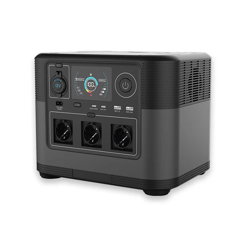 SMARAAD 1200W Portable Power Station — 1000Wh LiFePO4 Solar Generator