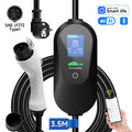 AFEEV Portable EV Charger 3.6KW | Type 1 & Type 2 | WiFi App Control | Level 2 Fast Charging Cable