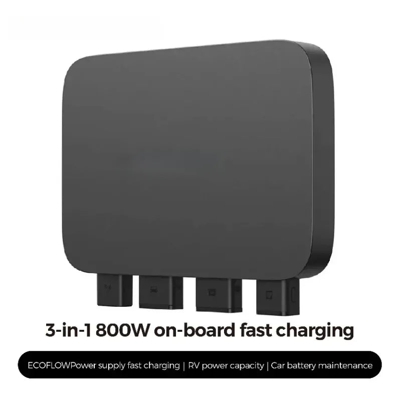 EcoFlow 800W Car Alternator Charger 3-in-1 Fast DC-DC Charger for Power Station